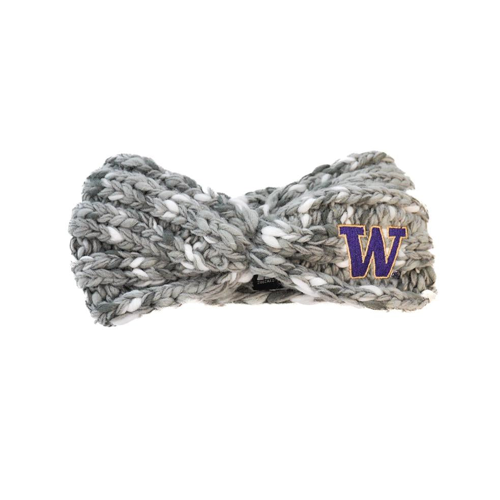 Zoozatz Gray W Marled Knit Headband