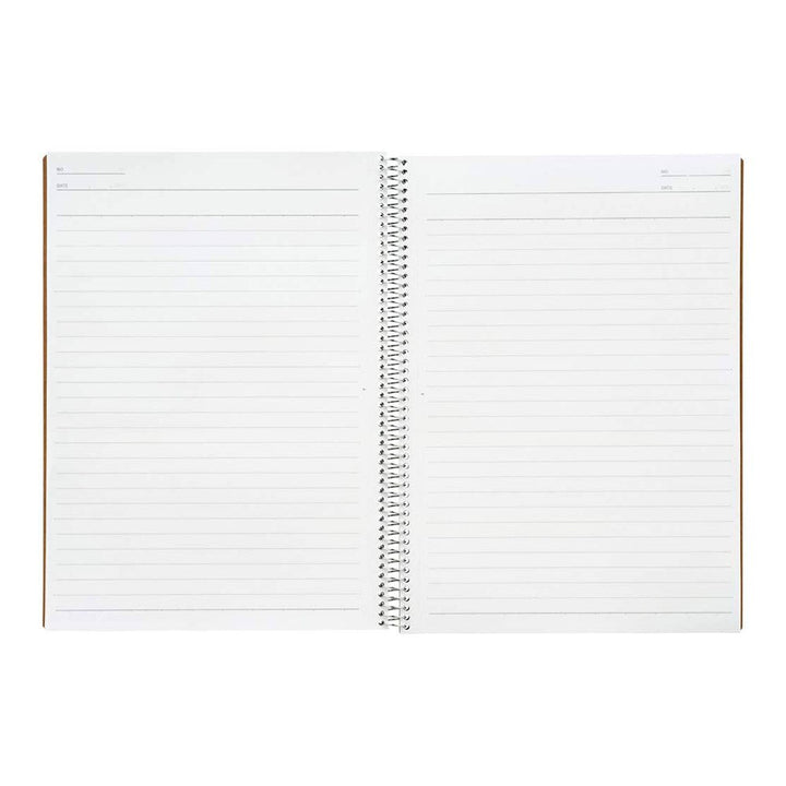 Maruman Kraft B5 8mm Ruled Spiral Notebook 40ct