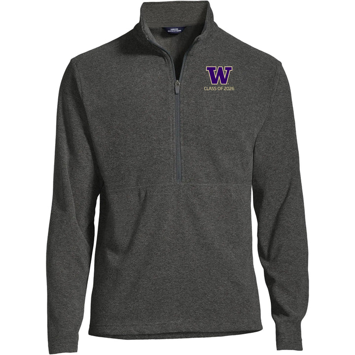 Lands' End Men's UW Class of 2026 ThermaCheck Fleece Quarter Zip