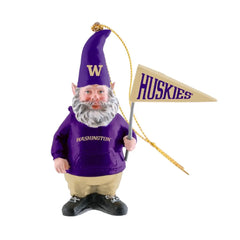 Spirit Products Purple W Washington Huskies Gnome Pennant Ornament