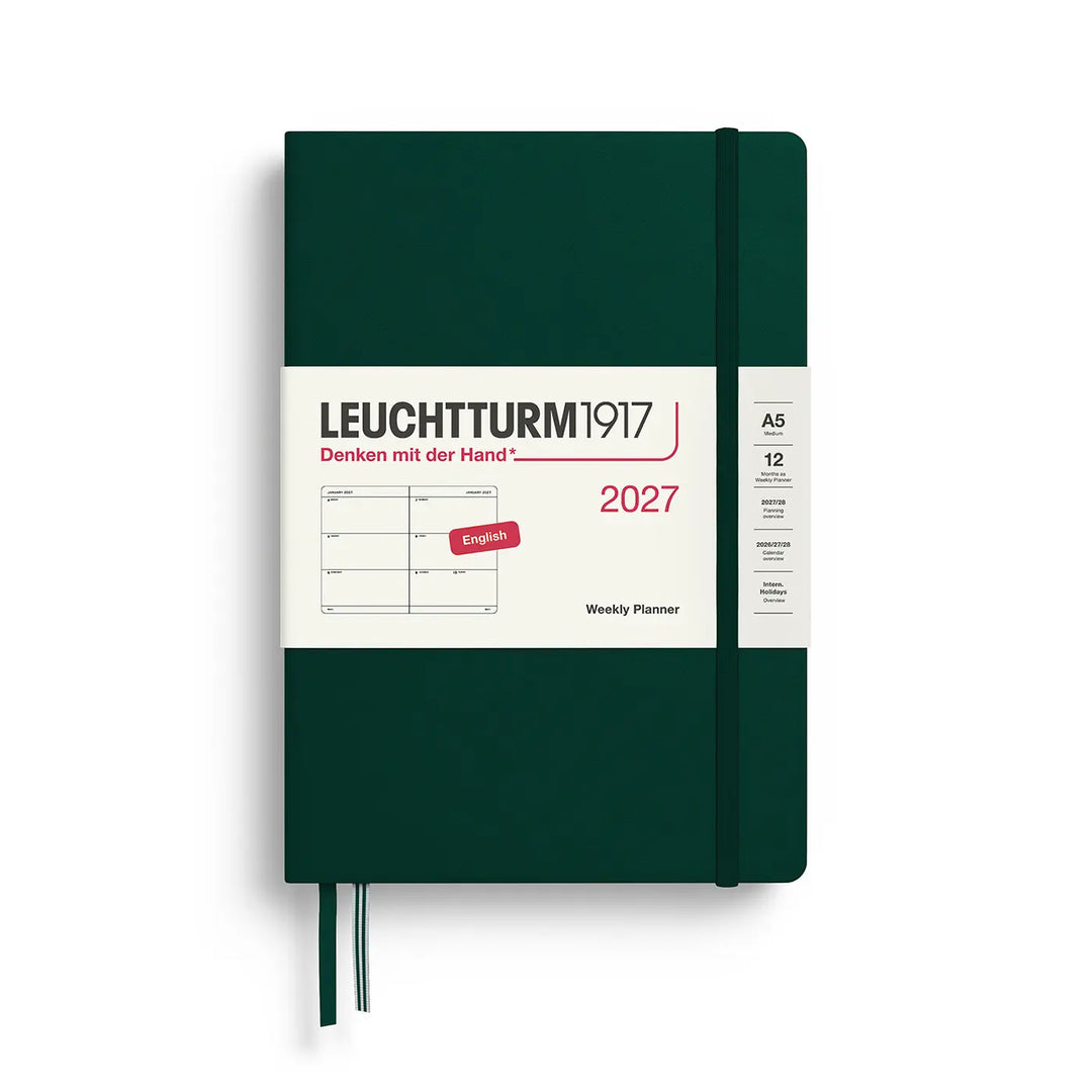 Leuchtturm 2027 A5 Weekly Hardcover Planner