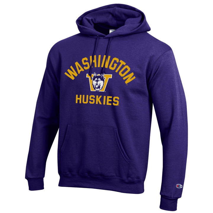 Champion Unisex Washington Huskies Vault Dog Powerblend Hoodie