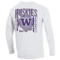 Champion Men's FW24 Washington Huskies Long Sleeved Tee thumbnail