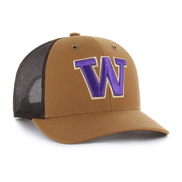 Carhartt x 47 Brand Brown Washington Huskies Trucker Hat