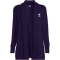 Lands' End Women's UW Bothell Nursing & Health Studies Cotton Modal Shawl Collar Cardigan Sweater thumbnail