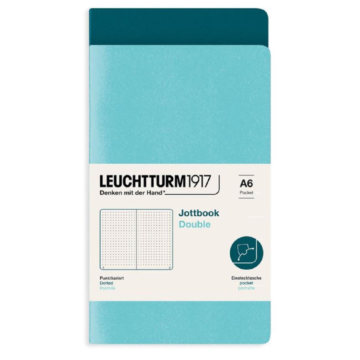 Leuchtturm 1917 Jottbook Double Pack A6 Flexcover Notebook 59ct