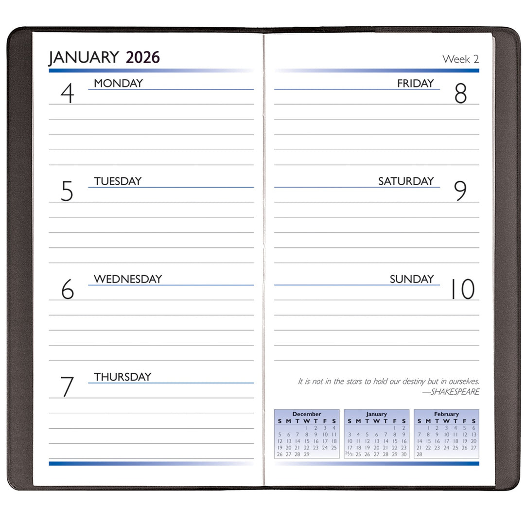 Payne Carriage 2026 Annual Pocket Weekly Planner