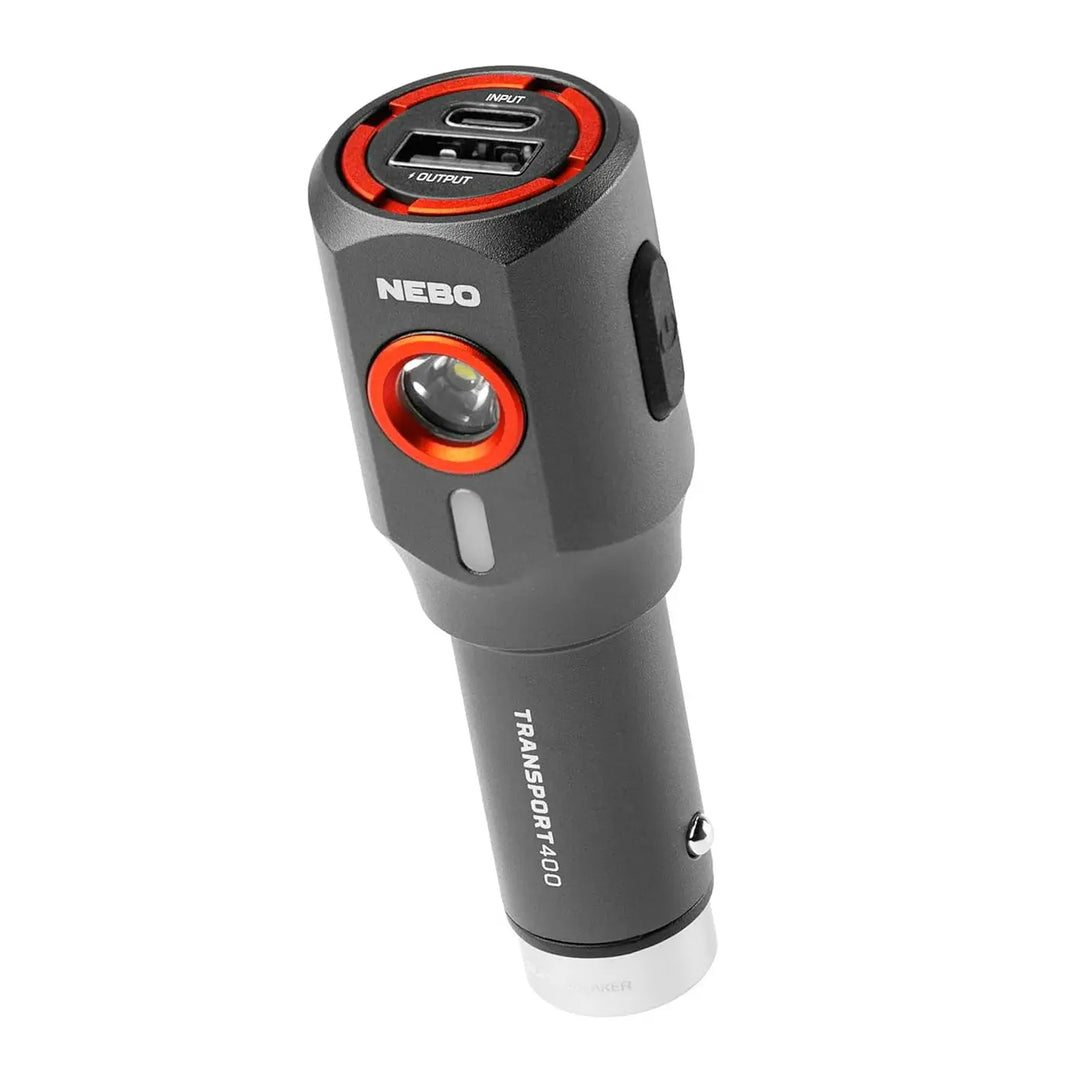 nebo flashlight accessories Nebo Transport 400 2-in-1 Flashlight & Car Charger – University Book Store