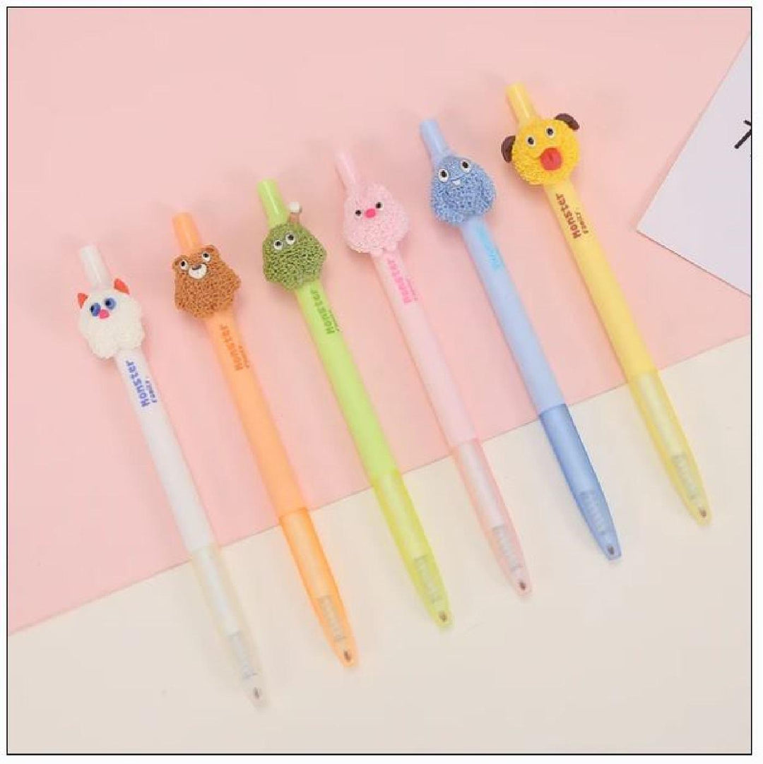BC Mini Sofun Monster Family Retractable Gel Pen