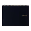Maruman Black Mnemosyne 5mm Grid Top Spiral Notebook 70ct thumbnail
