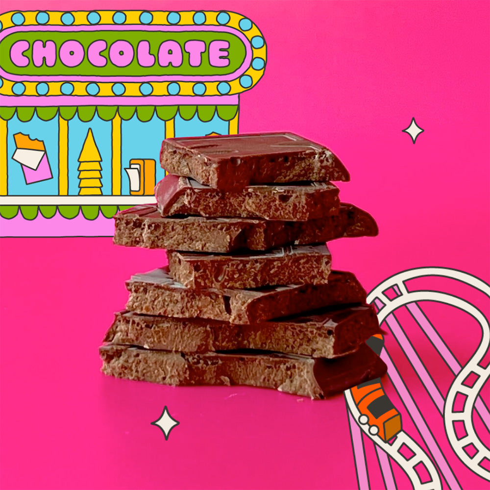 Maeve Seattle Chocolate 2.5oz Funnel Cake Truffle Bar