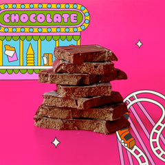 Maeve Seattle Chocolate 2.5oz Funnel Cake Truffle Bar Hover