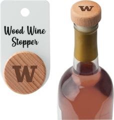 Neil Wooden W Wine Stopper
