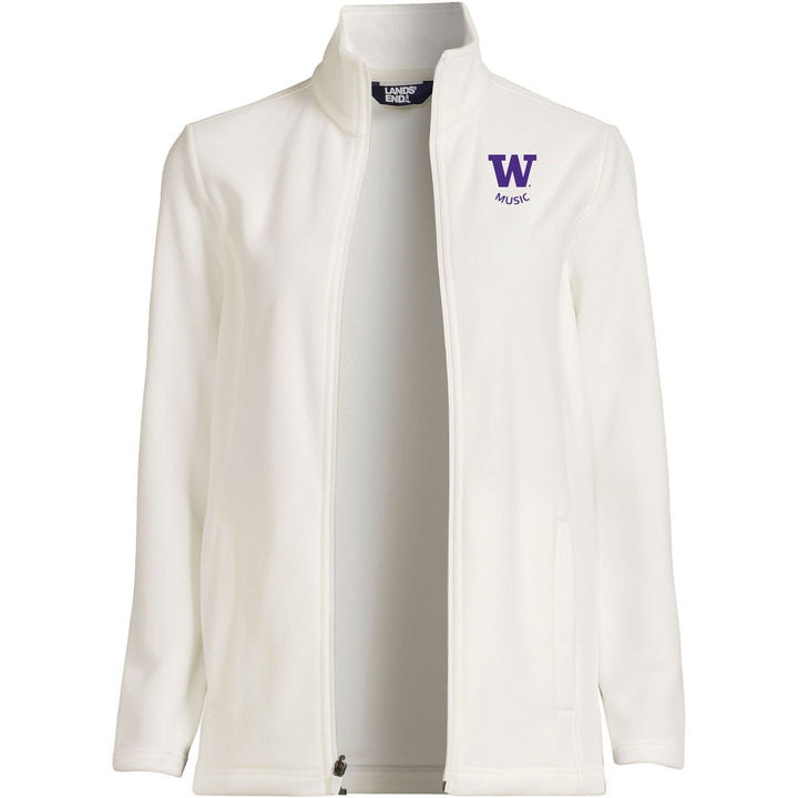Lands' End Women's UW School of Music Thermacheck Fleece Full Zip
