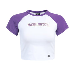 Hype and Vice Women's Washnigton Homerun Tee