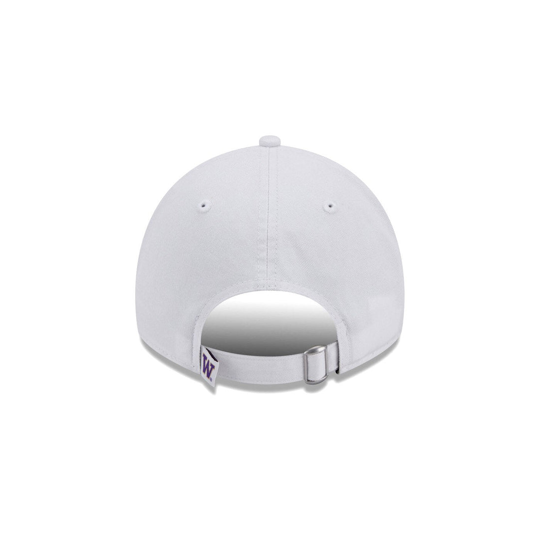 New Era White W Logo 9Twenty Unstructured Adjustable Hat