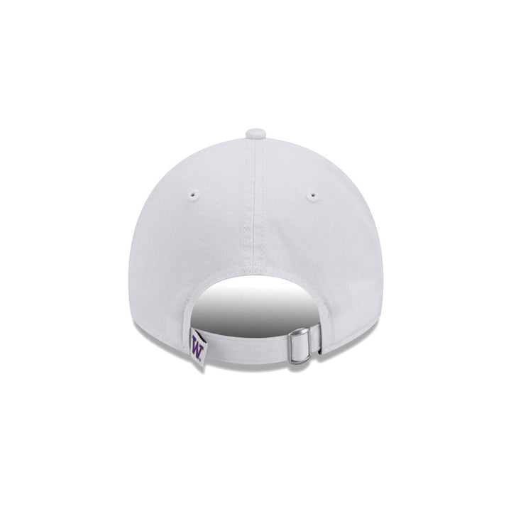 New Era White W Logo 9Twenty Unstructured Adjustable Hat