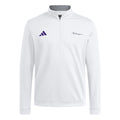 adidas Men's SS25 Script Washington Elevated Quarter Zip White Front thumbnail