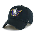 47 Brand Men's Retro Dog W Clean Up Adjustable Hat Black Front thumbnail
