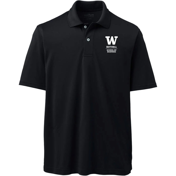 Lands' End Men's UW Bothell School of Business Polyester Polo
