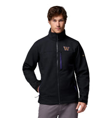 Photo of Columbia Men's Washington Huskies Ascender III Softshell Jacket.
