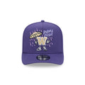 New Era Purple Washington Huskies 9Fifty A-Frame Cartoon Logo Snapback Hat thumbnail