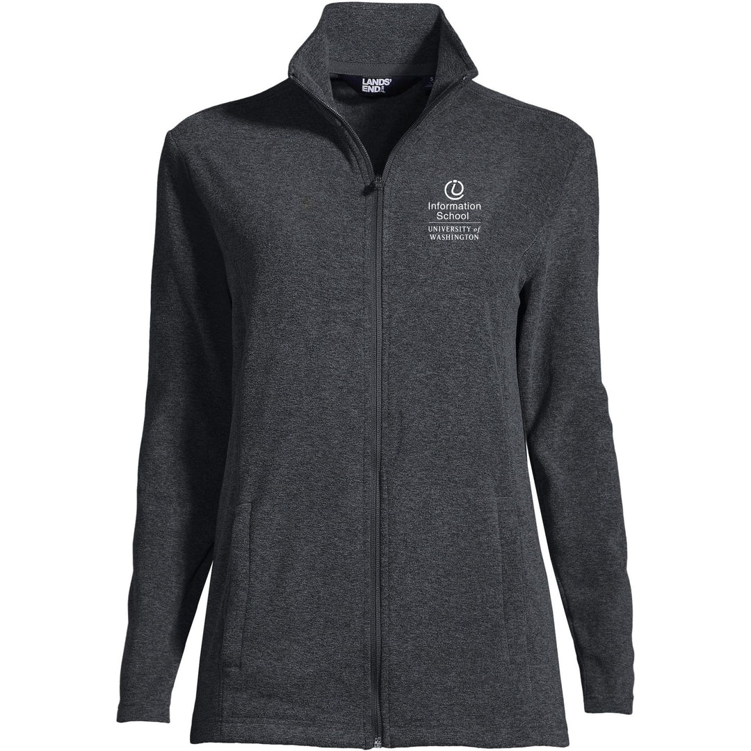 Lands' End Women's UW Information School Thermacheck Fleece Full Zip