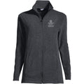 Lands' End Women's UW Information School Thermacheck Fleece Full Zip Charcoal thumbnail