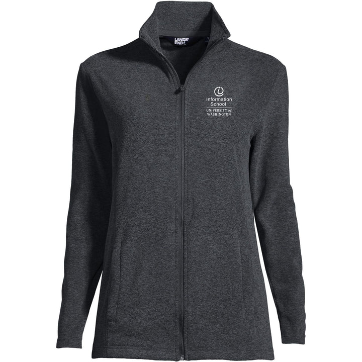 Lands' End Women's UW Information School Thermacheck Fleece Full Zip