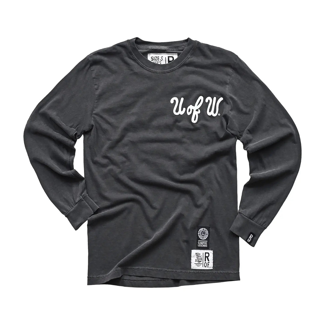 Roots of Fight Unisex Washington Huskies Bruce Lee UofW Long Sleeve Tee