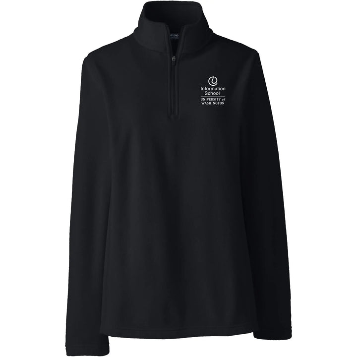 Lands' End Women's UW Information School Thermacheck Fleece Quarter Zip