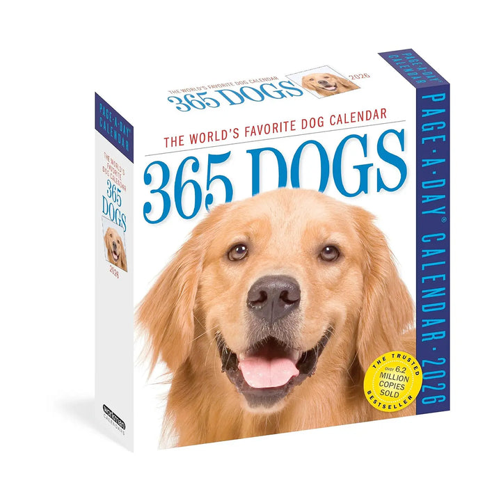 365 Dogs Page-A-Day Calendar 2026