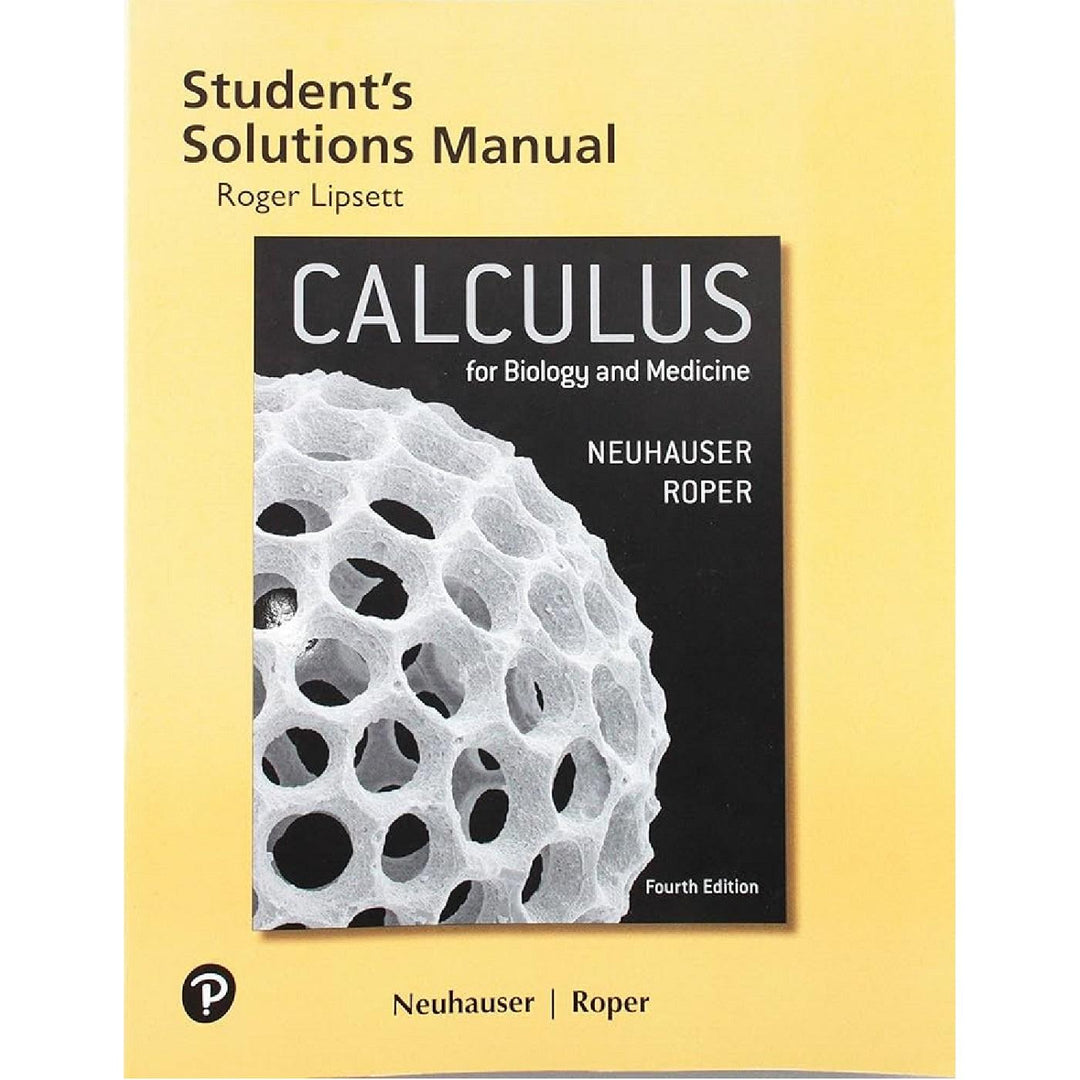 SSM for Calculus for Biology & Medicine (4e 18)