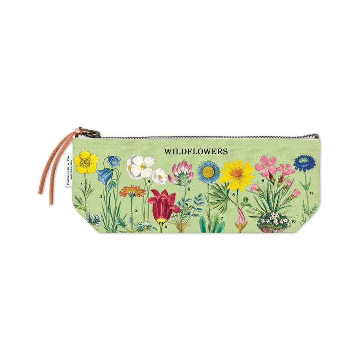 Cavallini Wildflowers Mini Pouch