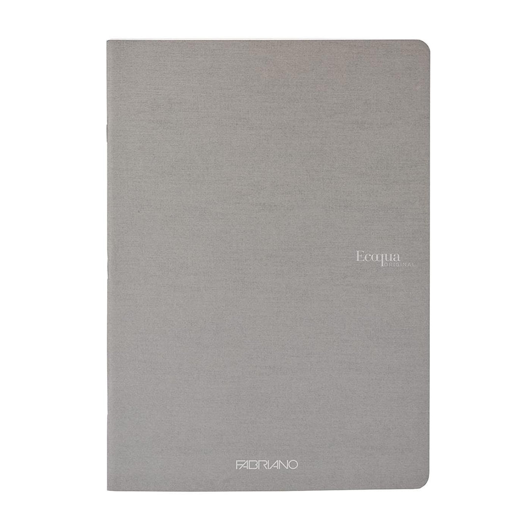 Fabriano Ecoqua 8.25" x 11.7" Stapled Grid Notebook 38 Sheets