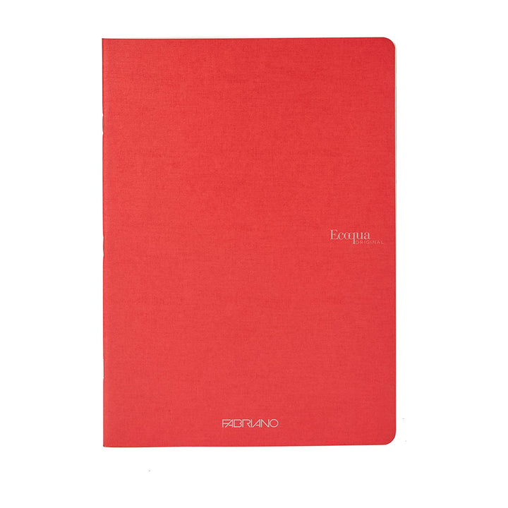 Fabriano Ecoqua 8.25" x 11.7" Stapled Grid Notebook 38 Sheets