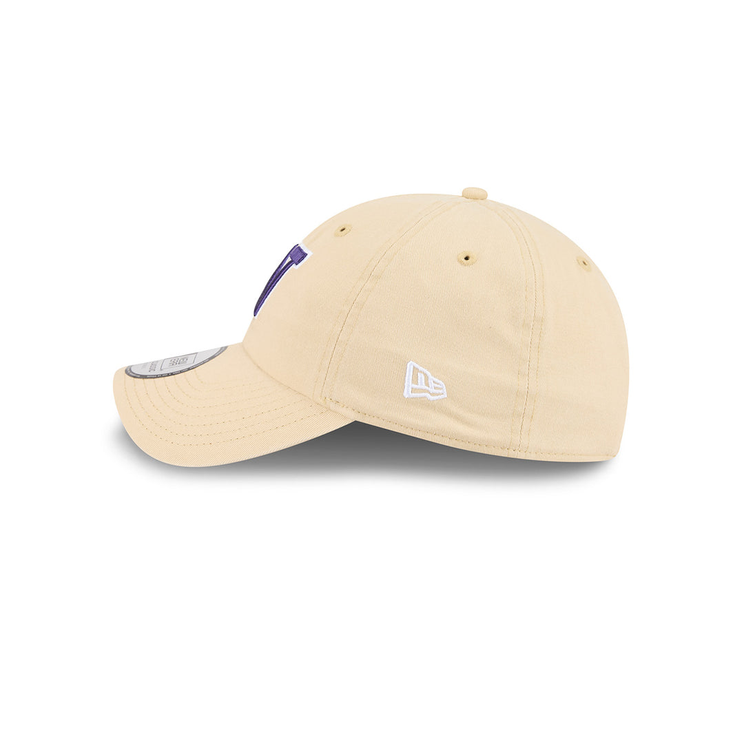 New Era Khaki Washington Huskies W Logo Casual Classic Adjustable Hat