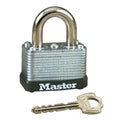 Master Lock Laminated Steel Key Warded Padlock Lock thumbnail