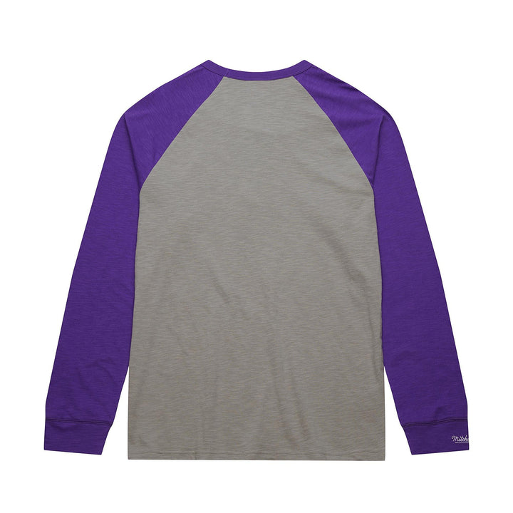 Mitchell & Ness Men's UW Retro Dog Legendary Slub Long Sleeve Tee