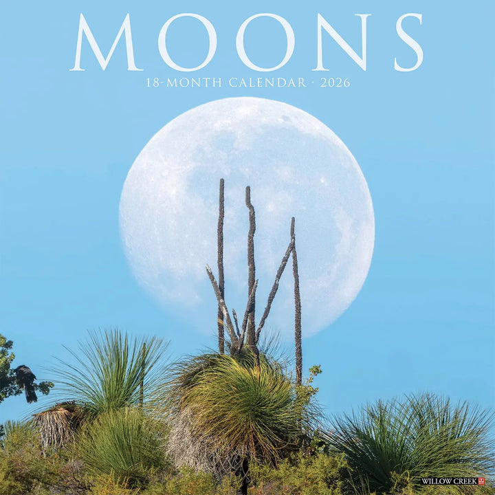 Small Changes Moons 2026 Wall Calendar