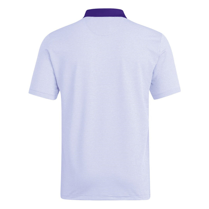 adidas Men's SS25 W Badge Ultimate365 Striped Polo