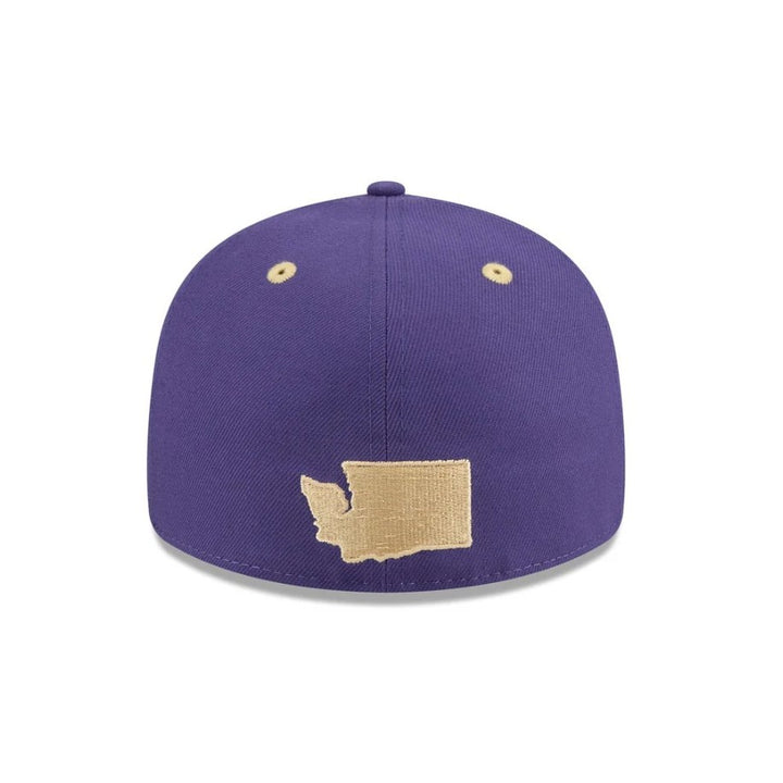 New Era Purple Washington Huskies SS26 Low Profile 59Fifty Fitted Hat