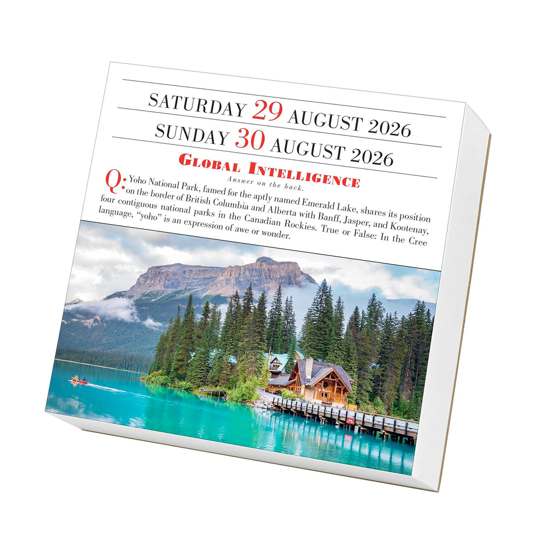 1,000 Places to See Before You Die Page-A-Day Calendar 2026