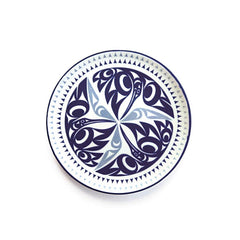 Native Northwest Hummingbird Porcelain Art Plate