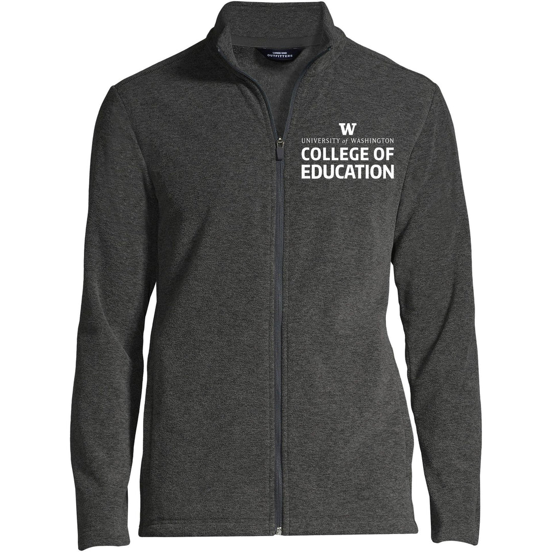 Lands' End Men's UW College of Education ThermaCheck Fleece Full Zip