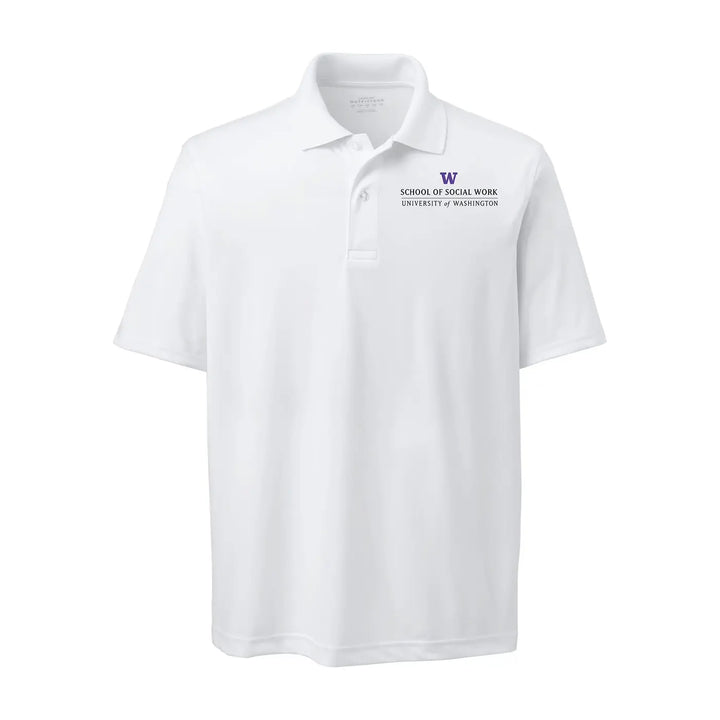 Lands' End Men's UW School of Social Work Polyester Polo