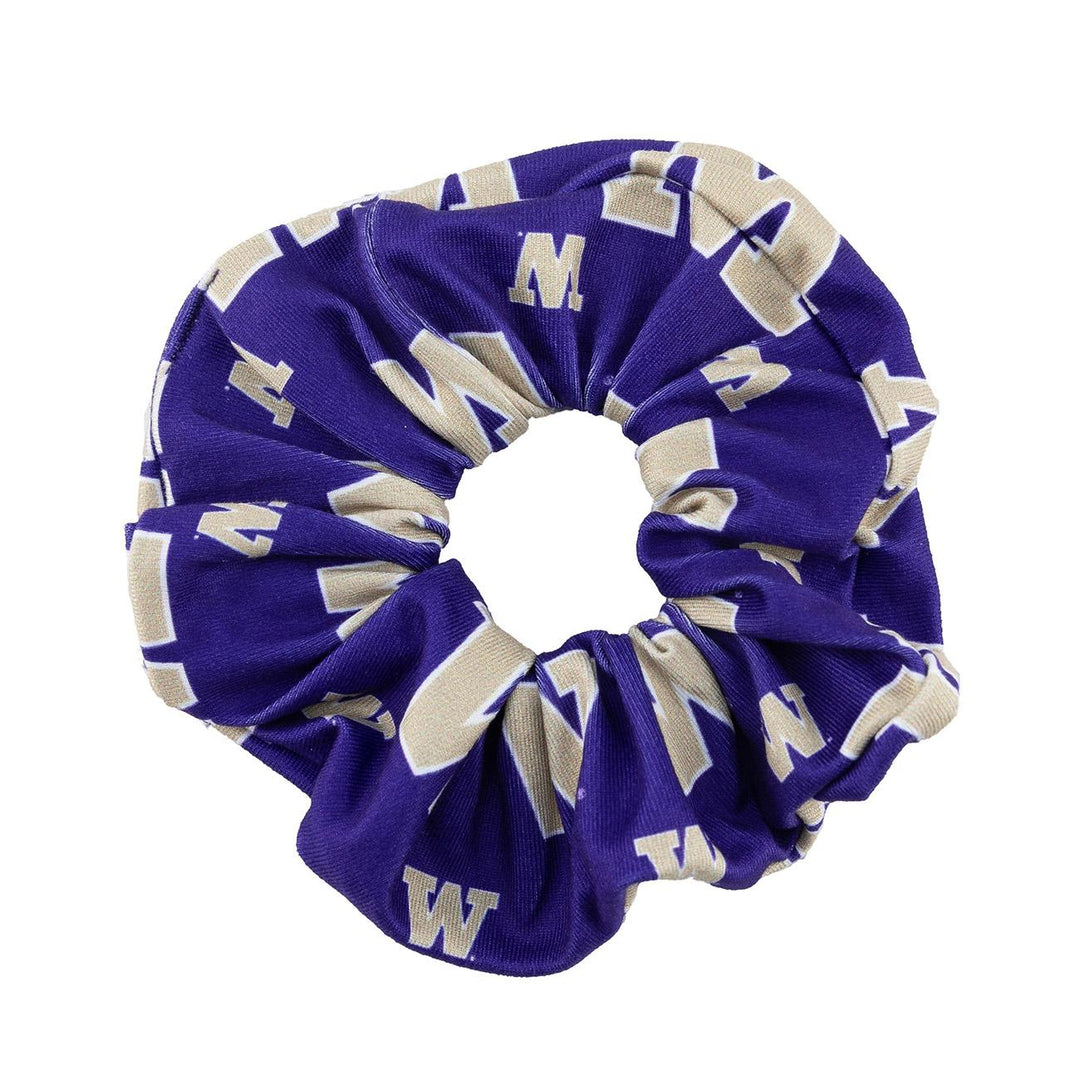 Zoozatz Purple Allover W Hair Scrunchie
