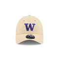 New Era Khaki Washington Huskies W Logo Casual Classic Adjustable Hat thumbnail