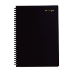 Maruman Black Mnemosyne 5mm Dot Grid Spiral Notebook 80ct
