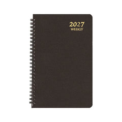 Photo of Payne Skivertex 2027 Annual 5.5" x 8.5" Weekly Planner.